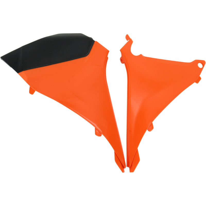 Acerbis Airbox Cover - Orange/Black 2205460237