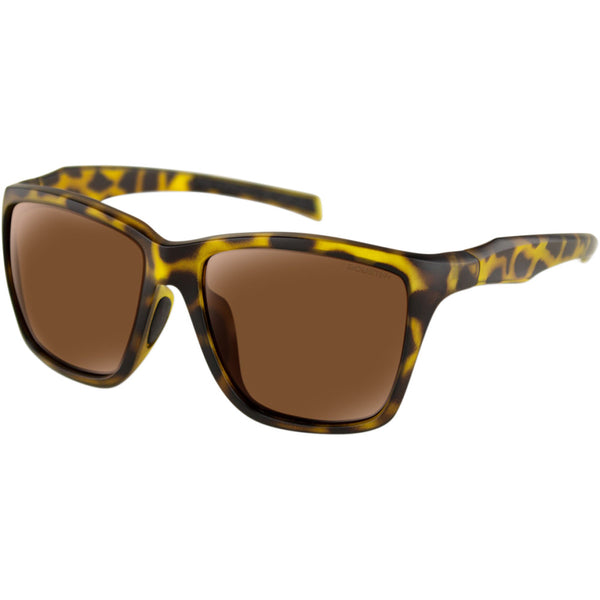 Bobster Anchor Sunglasses - Matte Brown Tortoise - Brown Polarized Lens BANC002P