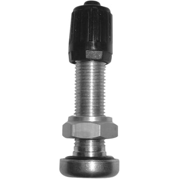 K&L Supply Valve Stem - Straight - Short - Silver 32-5413 | Valve Stems Cores