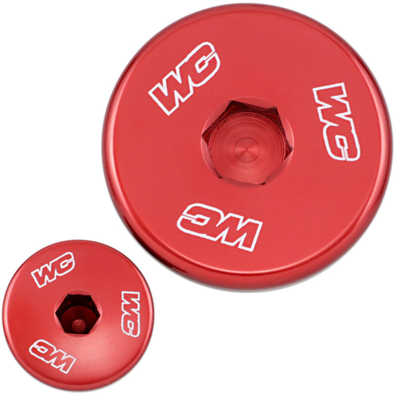 WORKS CONNECTION Engine Plug - Red - Kawasaki 24-621