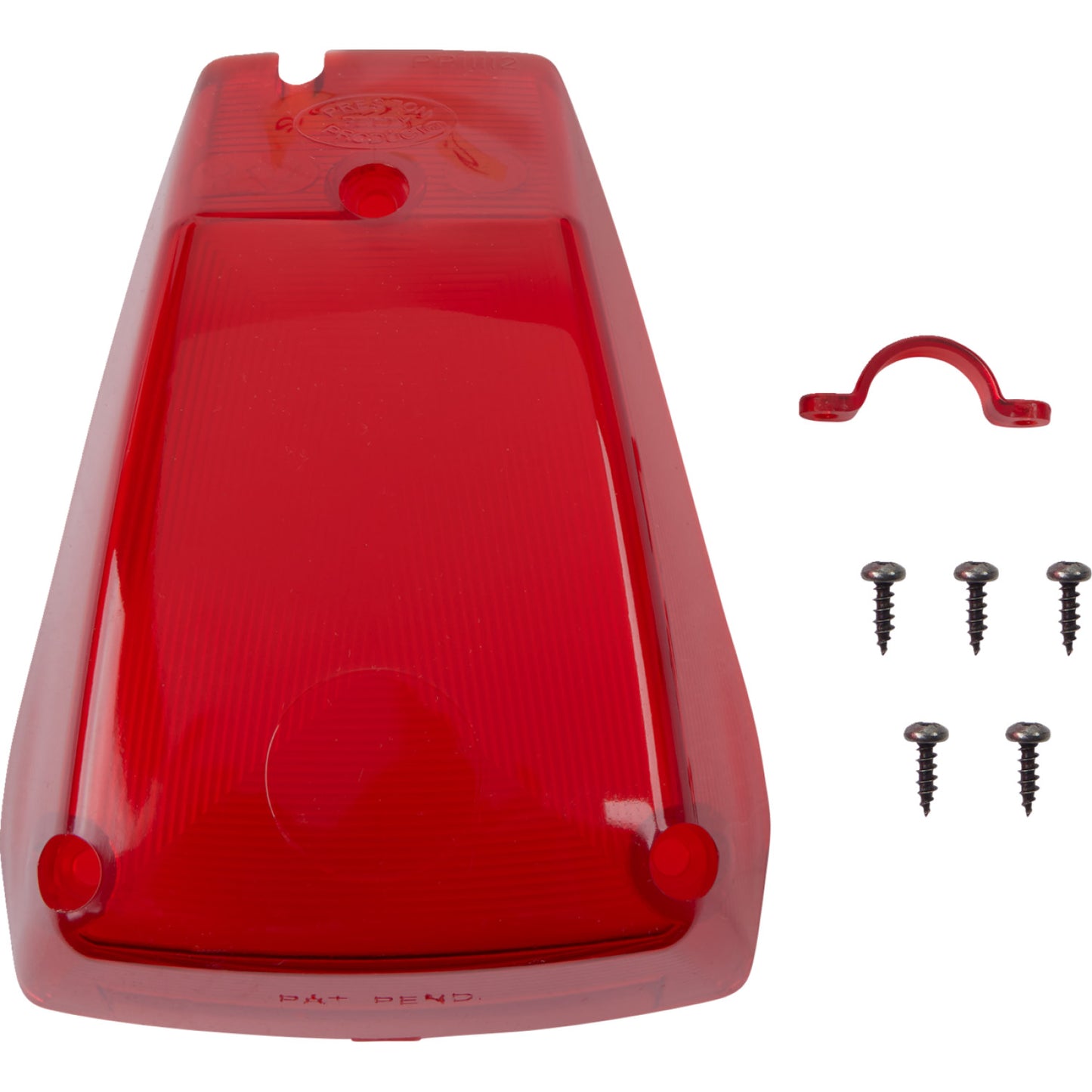 POLISPORT Taillight Lens - Red 8555800001 by Polisport