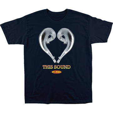 FMF Love Sound T-Shirt - Navy - Medium SP23118915NVYM