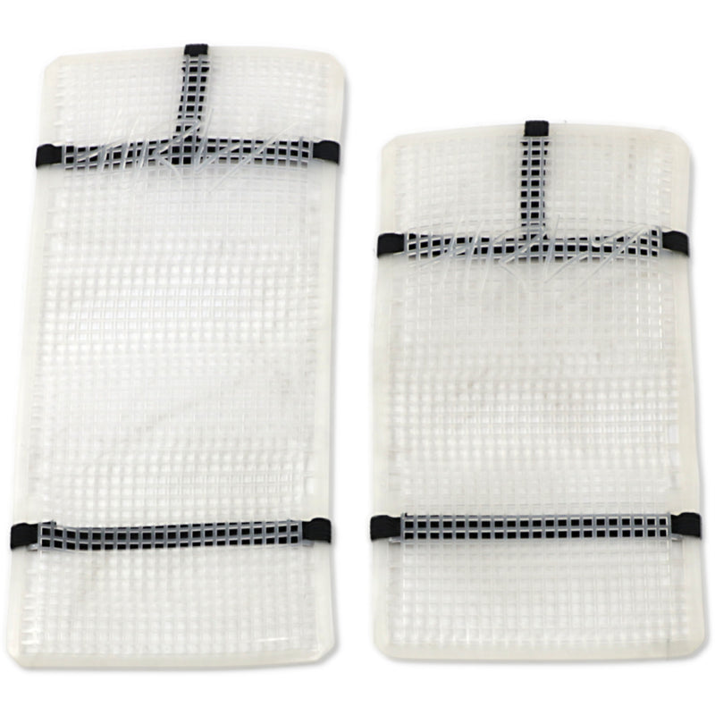 Moose Racing Mud Radiator Cover - White - Kawasaki HPRMUDKXF4504TM