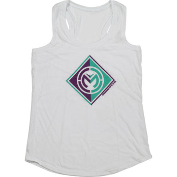 MOOSE OFFROAD Women's Insignia Tank - White - Small 3031-4162