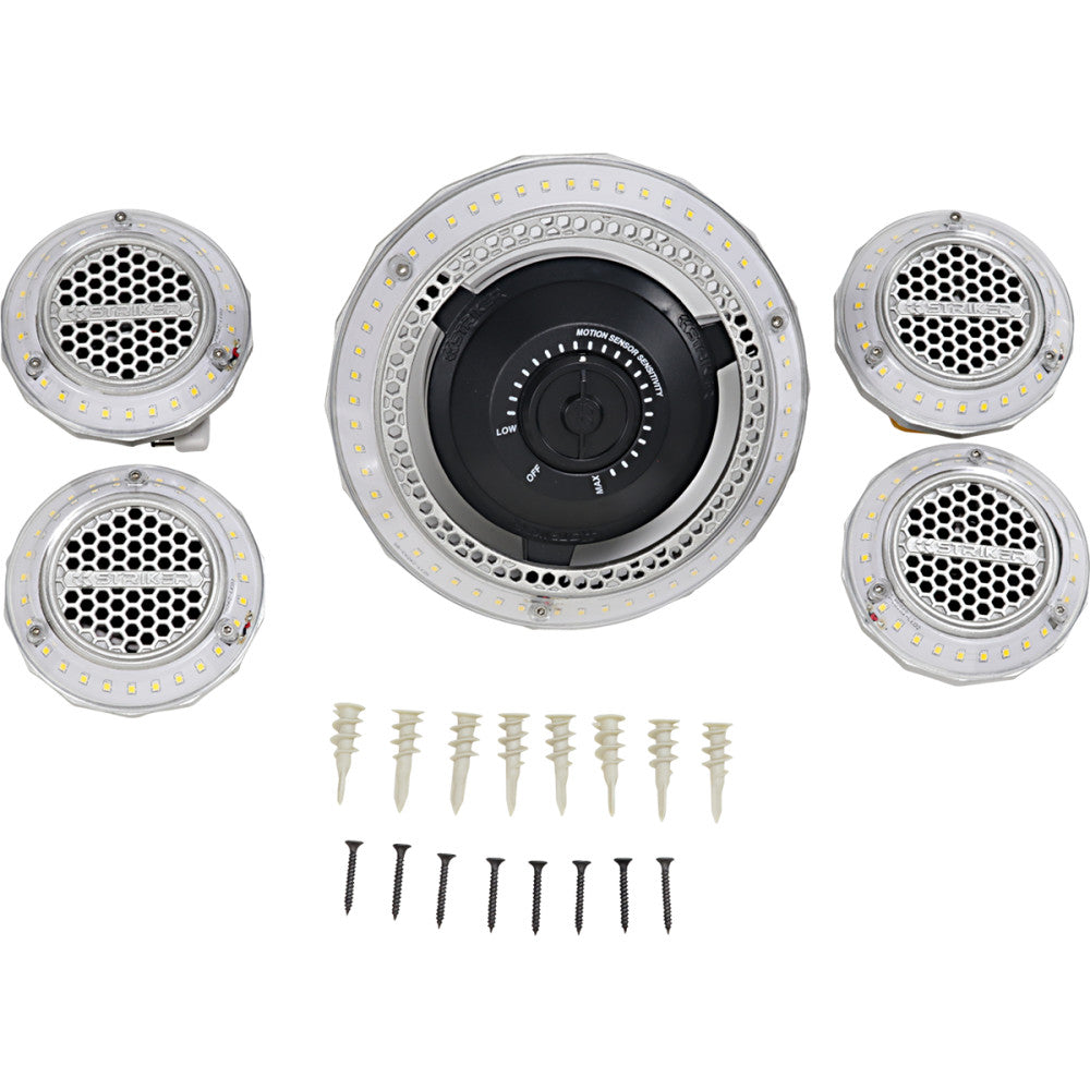 RISK RACING Ceiling Light - Motion - 7500 Lumens - Multi-Point Illumination 00194
