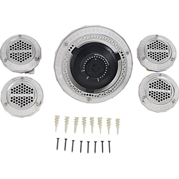 RISK RACING Ceiling Light - Motion - 7500 Lumens - Multi-Point Illumination 00194