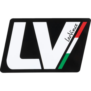 Leovince LV Logo Badge - High Temperature 208127R | Accessory Parts For Exhausts | Leovince