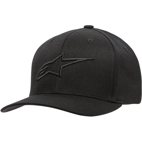 Alpinestars Ageless Curve Hat - Black/Black - Small/Medium 1017810101010SM