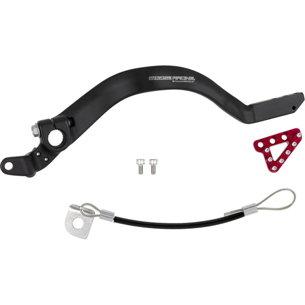 Moose Offroad Brake Pedal - Red 82-0113-21-11