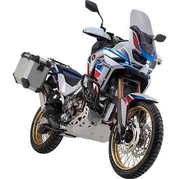 SW-Motech TRAX ADV Aluminum Case System - Silver - Honda Africa Twin '19-'24 KFT.01.942.70001/S | Luggage Group