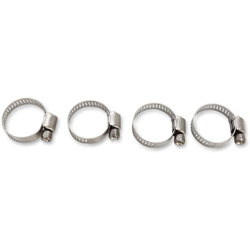 Moose Racing Clamp Hose - Stainless Steel - 10-25 mm - 4-Pack 114-6408