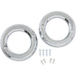 Motor Trike Accent Rings - Trax Fog Lights - Chrome MTEL-0153