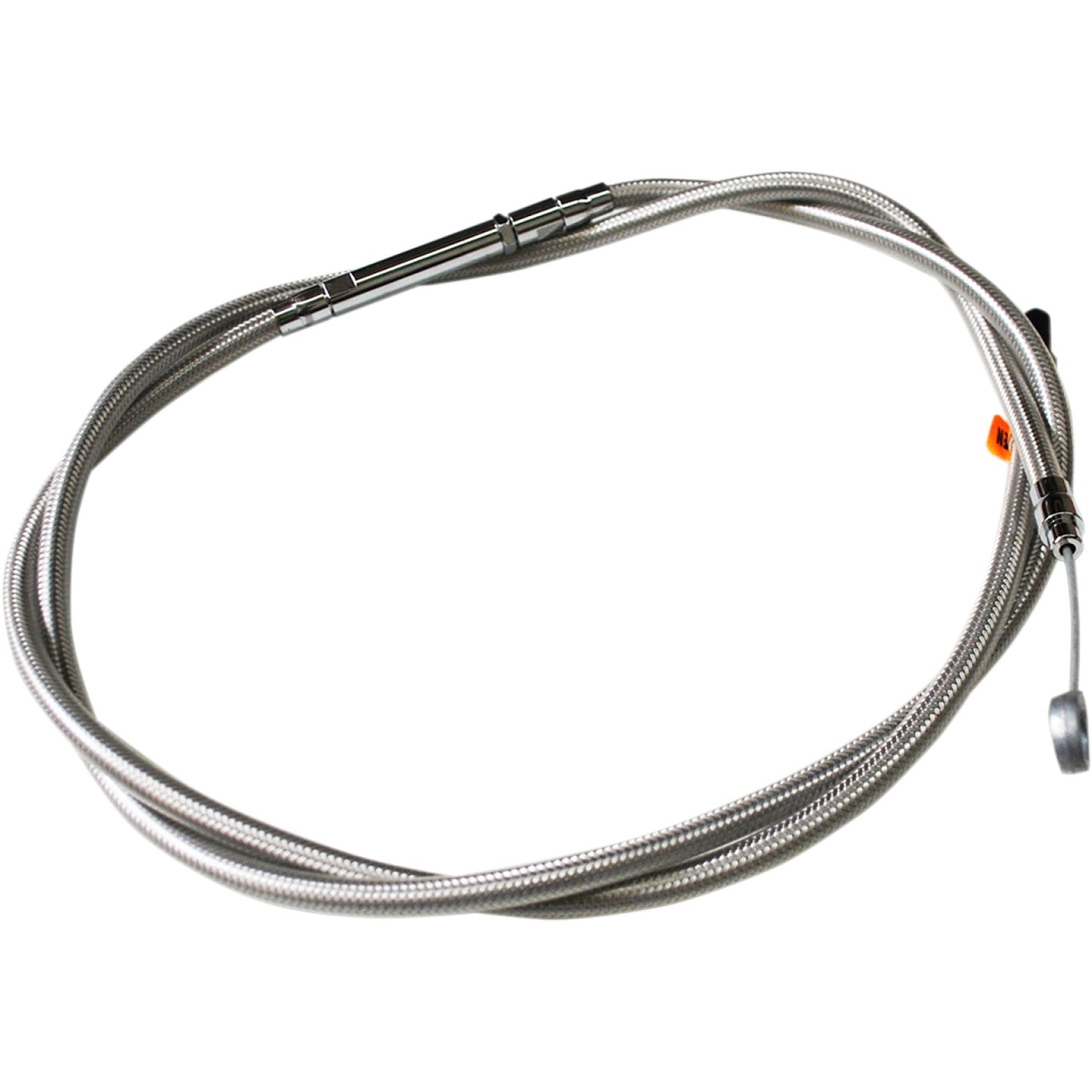 LA Choppers Stainless Steel Braided Clutch Cable for Indian Scout - 15" - 17" LA-8400C16