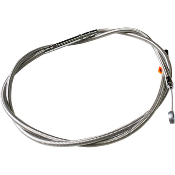 LA Choppers Stainless Steel Braided Clutch Cable for Indian Scout - 15" - 17" LA-8400C16