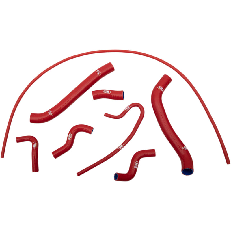 Moose Racing OEM Fit Radiator Hose Kit - Red - Honda HON120-RD