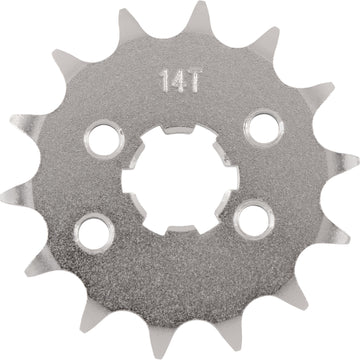 Moose Racing Front Sprocket - 14 Tooth - Suzuki/Yamaha 26-4144-14CRMO