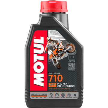 MOTUL 710 2T Racing PreMix by Parts Unlimited