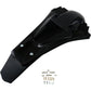 UFO Enduro Rear Fender - with Light - Black HU03388001