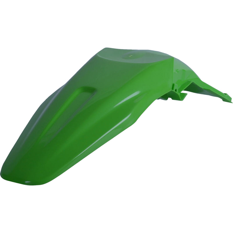 POLISPORT Fender - Rear - Green - KX 250F/450F 8551200002 by Polisport