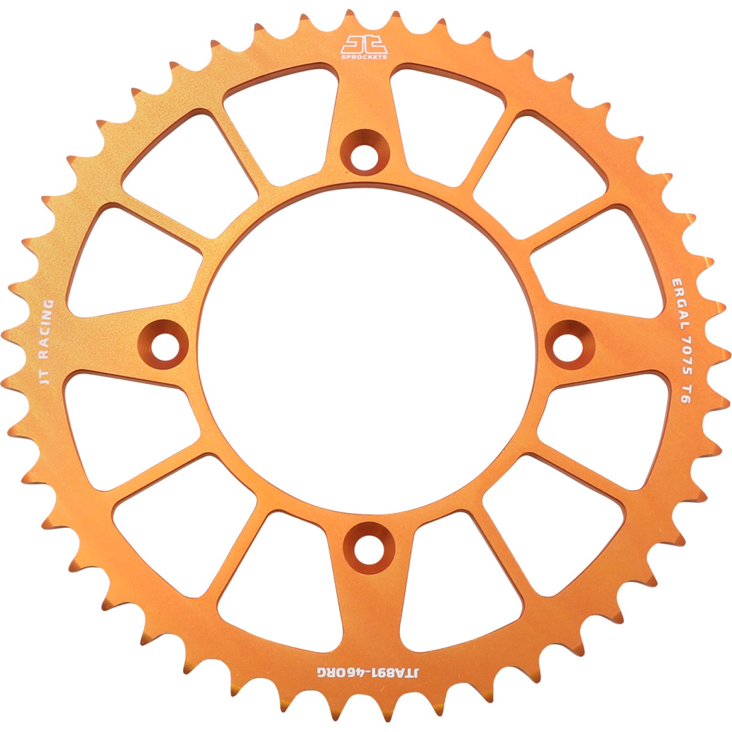 JT SPROCKETS Rear Sprocket - KTM - Orange - 46 Tooth JTA891.46ORG by JT Rear Sprockets   Aluminum/Alloy