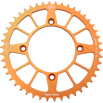 JT SPROCKETS Rear Sprocket - KTM - Orange - 46 Tooth JTA891.46ORG by JT Rear Sprockets   Aluminum/Alloy