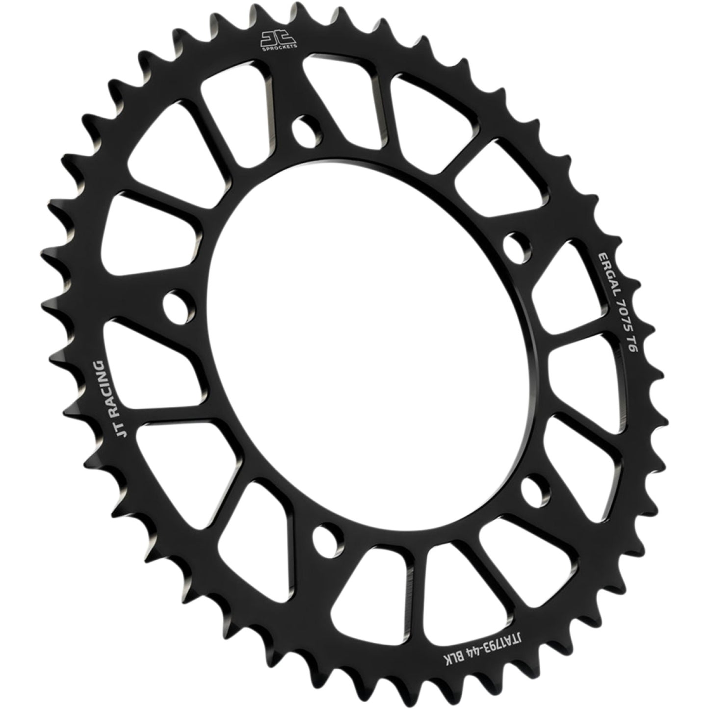 JT SPROCKETS Rear Sprocket - Suzuki - Black - 44 Tooth JTA1793.44BLK by JT Rear Sprockets   Aluminum/Alloy