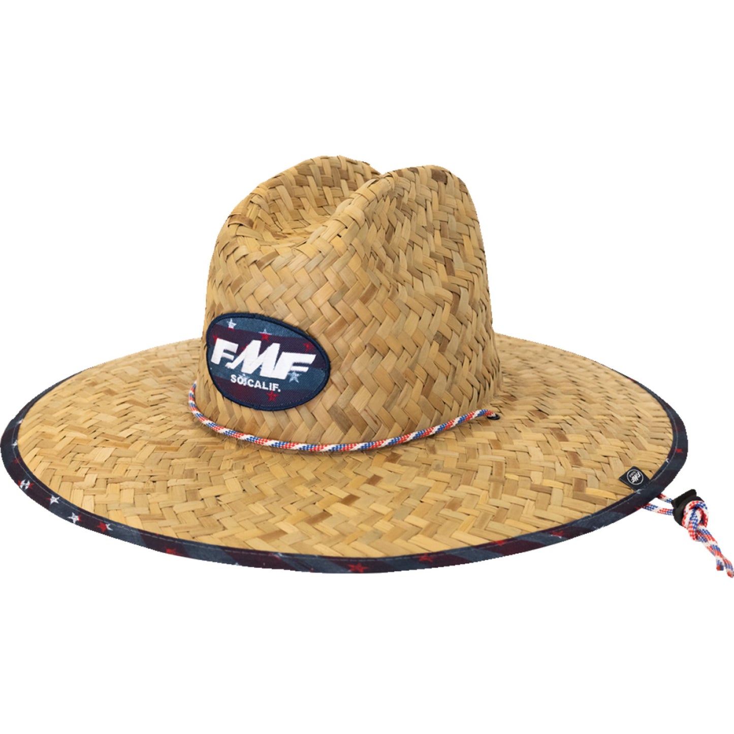 FMF Old Glory Straw Hat - Natural - One Size SU23193901