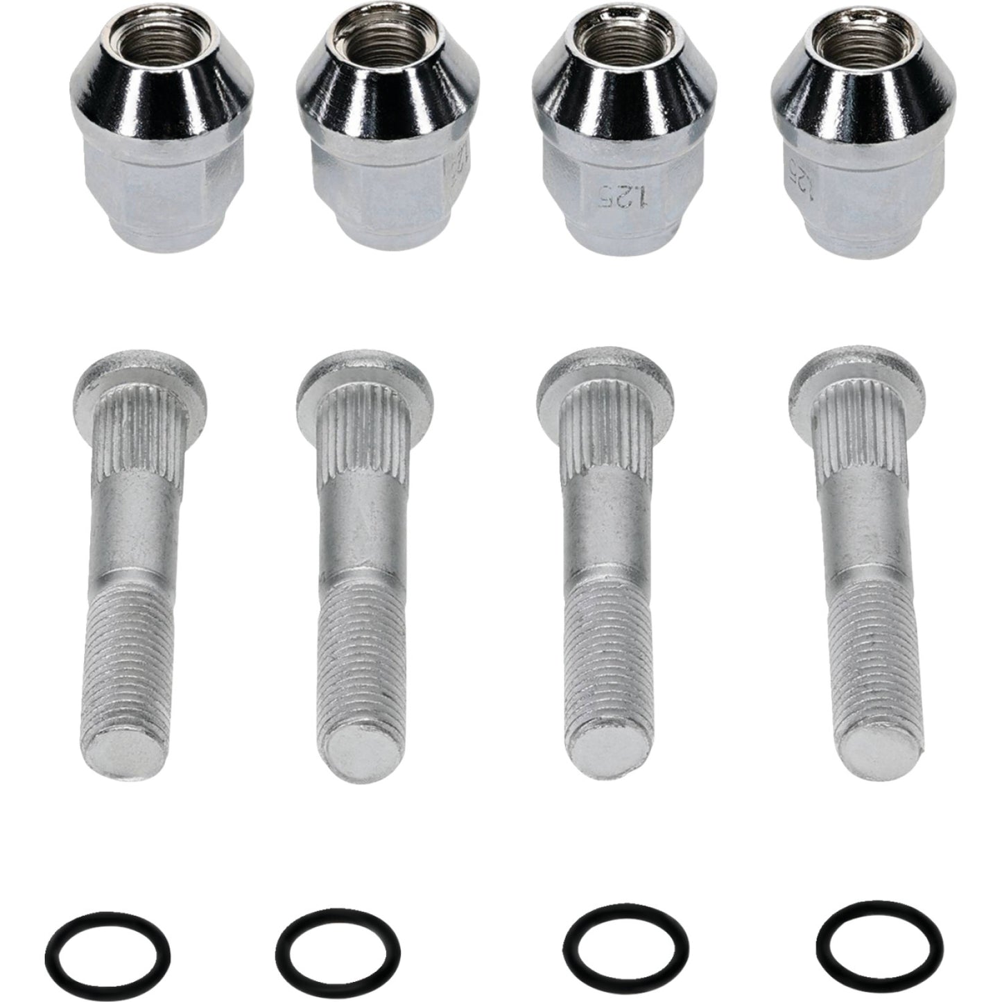 Moose Racing Wheel Stud/Nut Kit - Rear Right - Suzuki 85-1145