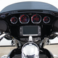 4 Piece Red Led Gauges `14 22 Flht Flhx Fltr