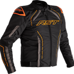 RST S1 CE Textile Jacket - Black/Grey/Neon Orange - S