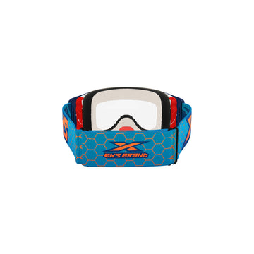 Lucid Goggle Cyan/Flo Orange W/Clear Lens