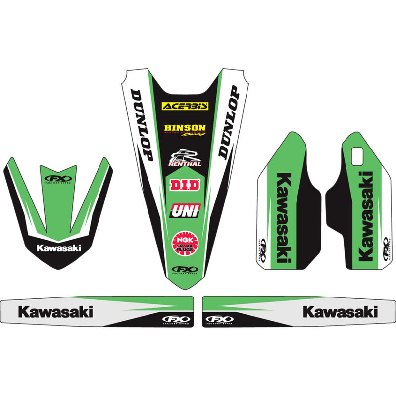 FACTORY EFFEX Trim Kit Graphic - Kawasaki 19-50114