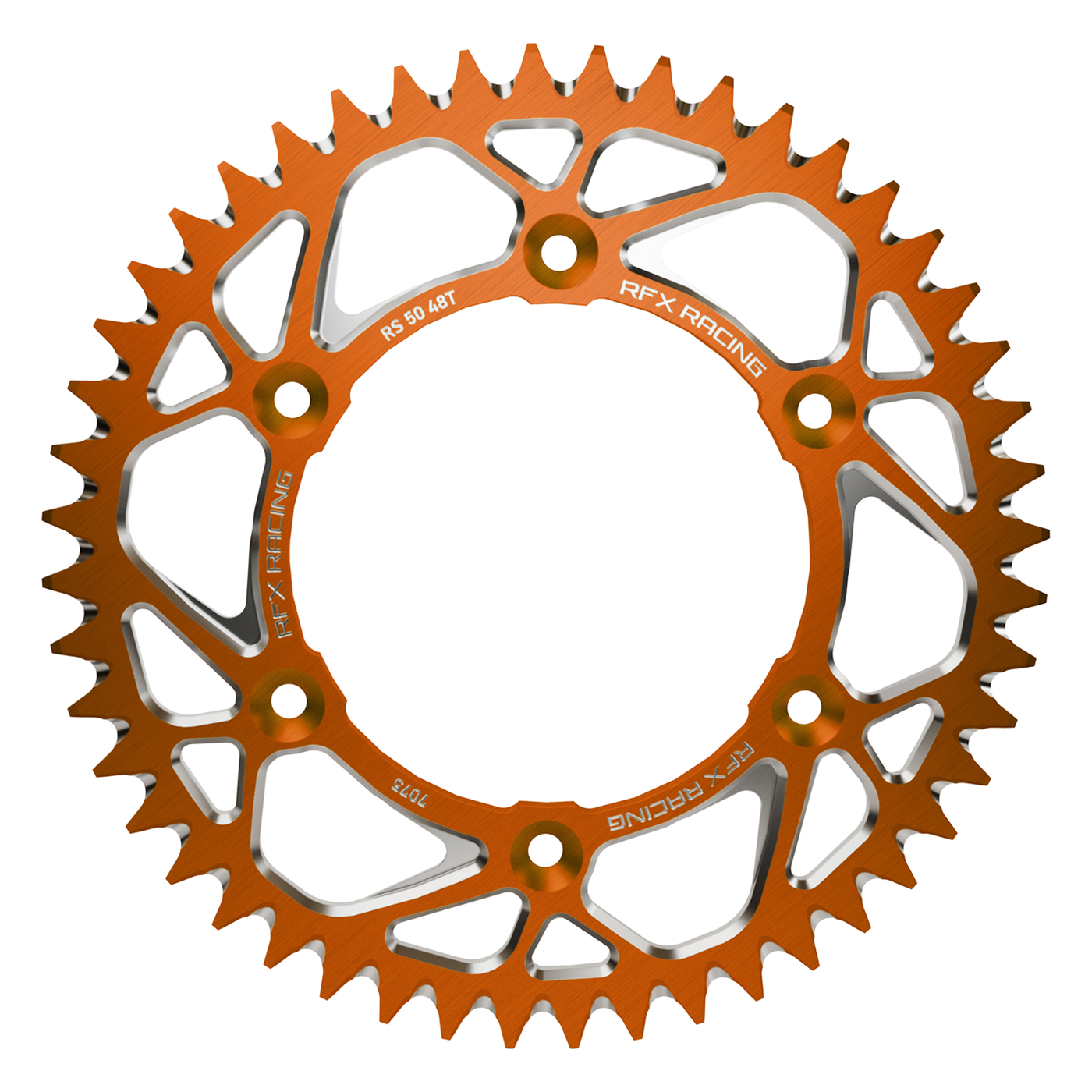Aluminum Rear Sprocket 49t Orange Ktm/Husq/Gas