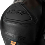 RST Tractech Evo D3O CE Leather Jacket - Black - 5XL