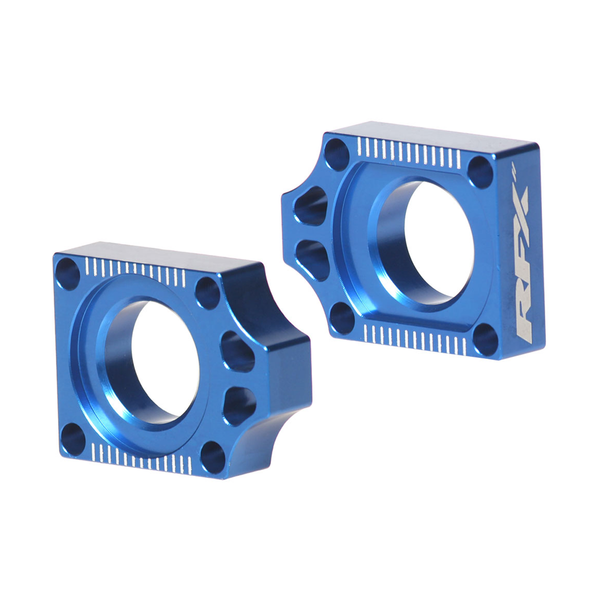 RFX Rear Axle Blocks Blue Yam/Fantic FXAB 40300 99BU