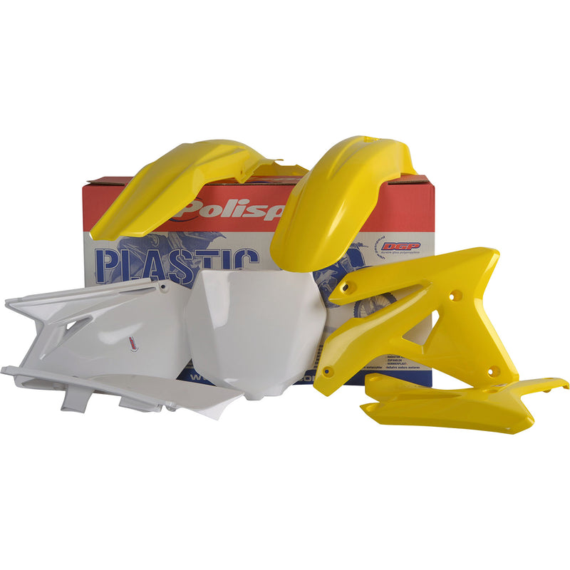 POLISPORT Body Kit - OEM Yellow/White - RM-Z 450 90124 by Polisport