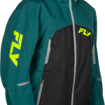 Incline Jacket Teal/Black Md