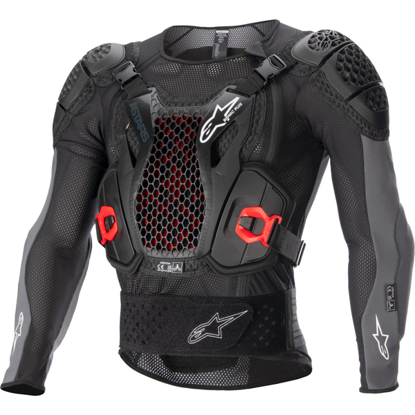 Alpinestars Bionic Plus V2 Protection Jacket Black/Anth/Red - 2X