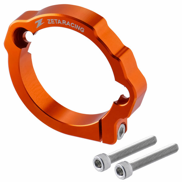 Zeta Exhaust Flange Guard Orange