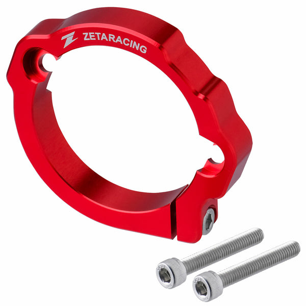 Zeta Exhaust Flange Guard Red