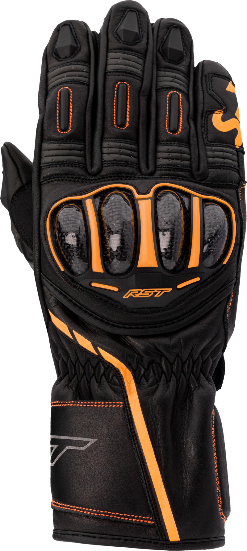 RST S1 CE Glove - Black/Grey/Neon Orange - XL