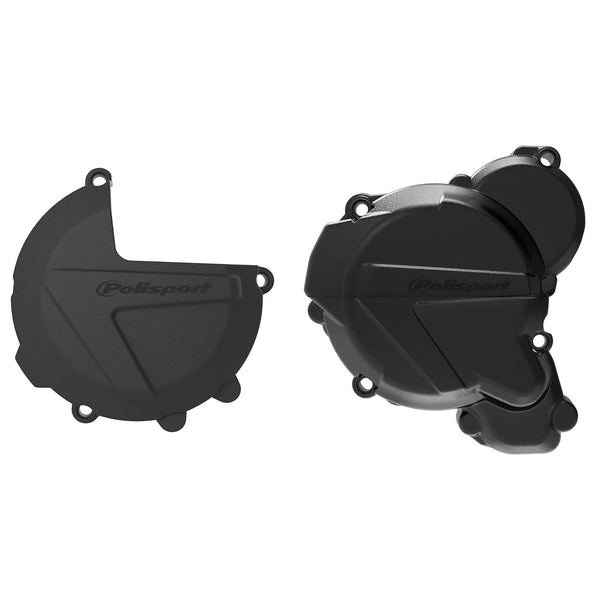 Polisport Kit Clutch + Ignition Black Ktm/Hus