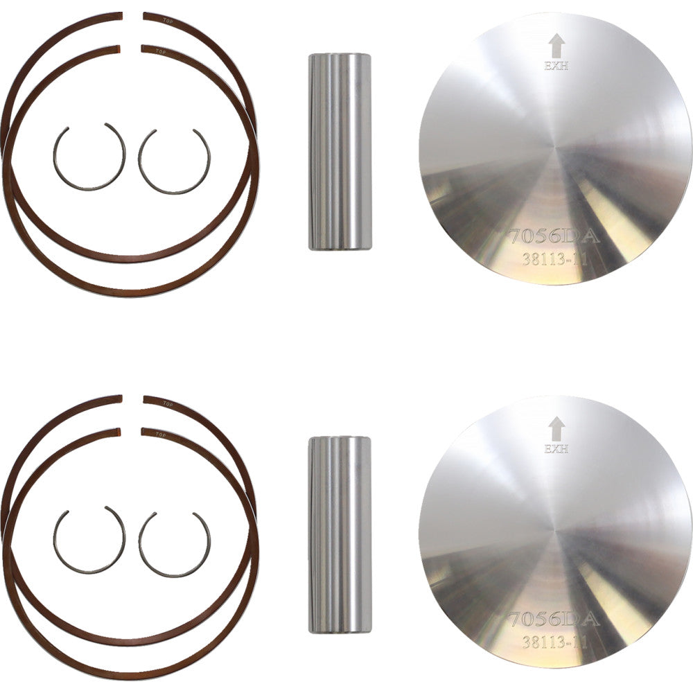 WOSSNER Piston Kit - 77.88 mm - Ski Doo K7056DA-2