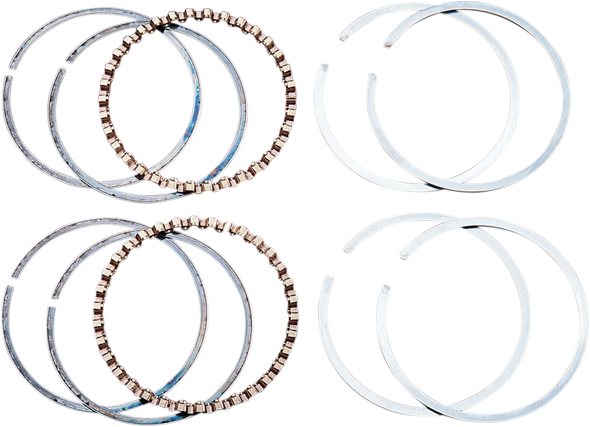 Hastings Piston Rings - 3.437" Standard - 74" Big Twin 2M6482