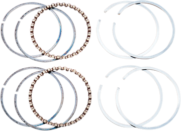 Hastings Piston Rings - 3.437" + 0.020" - 74" Big Twin 2M6482020