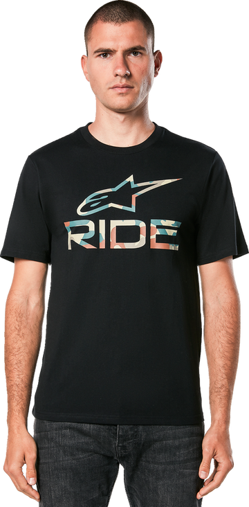 ALPINESTARS Ride 4.0 CSF T-Shirt - Camo Black - Large 1214-73114-10-L