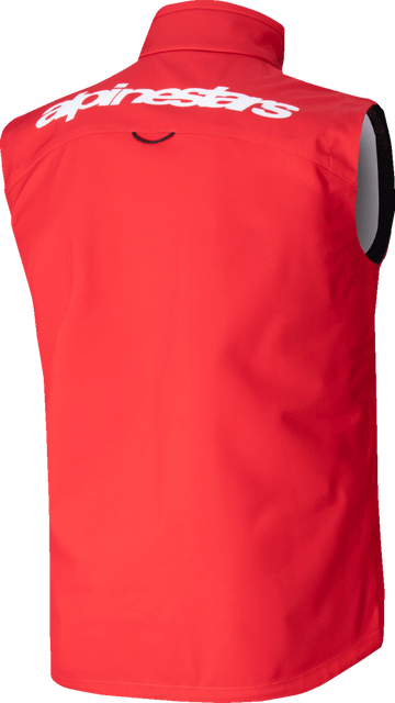 ALPINESTARS Techstar Softshell Vest - Red - Small 3700325-3010-S