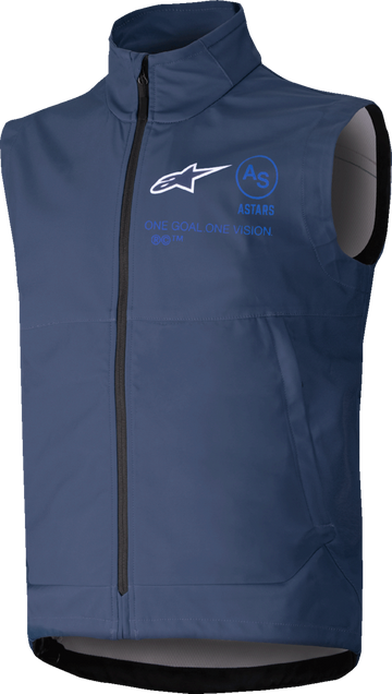 ALPINESTARS Techstar Softshell Vest - Navy - Small 3700325-7158-S