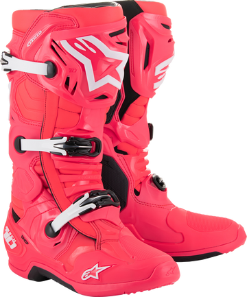 ALPINESTARS Tech 10 Boots - Diva Pink/White - US 7 2010020-3812-7