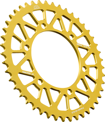 JT SPROCKETS Rear Sprocket - Aluminum - 45 Tooth - Gold - Kawasaki/Suzuki/Yamaha JTA486.45GLD by JT Rear Sprockets   Aluminum/Alloy